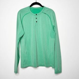 Lululemon Athletica Green Long Sleeve Tee